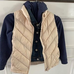 Get fest and justice Jean jacket girl size 8